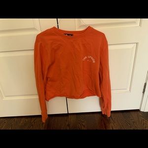 Cropped “The Upside” sweatshirt